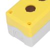 5 Hole Push Button Switch Boxes Waterproof Pushbutton Control Boxes Handheld Remote Drive Control Switch Box Industrial Control Supplies for Ac Contactor