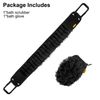 2pcs Shower Exfoliating Back Scrubber 36" Back Washer Dual-Sided Body Exfoliator