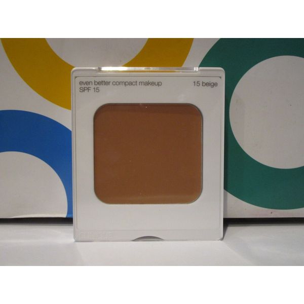 CLINIQUE ~ EVEN BETTER COMPACT MAKEUP ~ # 15 BEIGE ~ BLISTER PACK