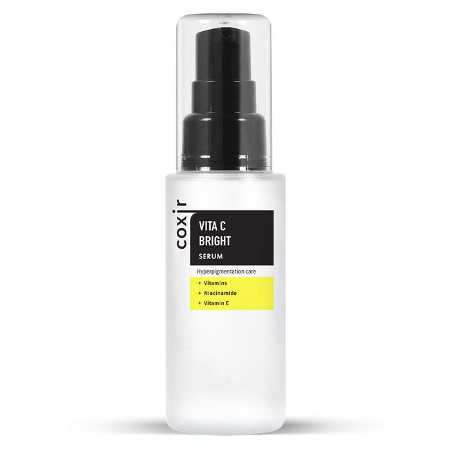 [coxir] VITA C SERUM [50ml/ 1.69 fl.oz] Niacinamide face serum with vitamins/Hydrates and moisturizes| Paraben Free, Cruelty Free, Korean Skin Care