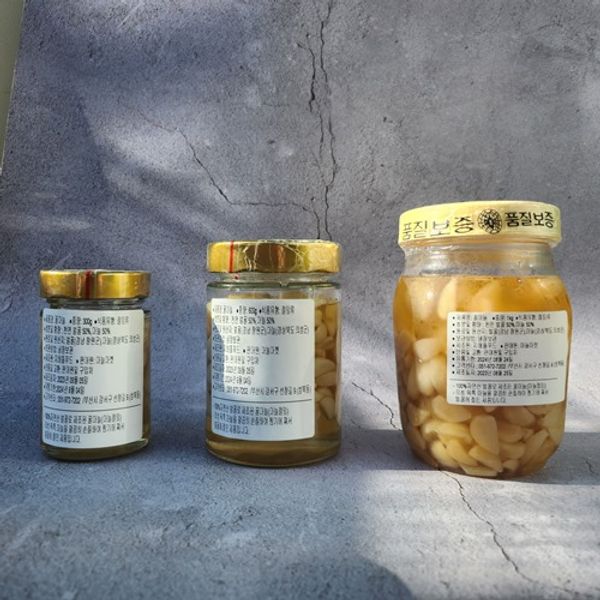 [Handmade] Uiseong Garlic Hat Acacia Honey Pickled Garlic Honey Garlic