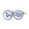 Trust me I'm a Estate Agent Cufflinks (X2BOCB004)