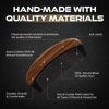 Beardilizer Beard Comb 100% Natural Buffalo Horn, 1 Count