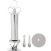 AAProTools Chrome Plated Ear & Bladder Syringe - 2 OZ. Ear Syringe