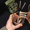 Bar Originale Bullet Ice Cubes in Ammo Case Silver 6 Pack
