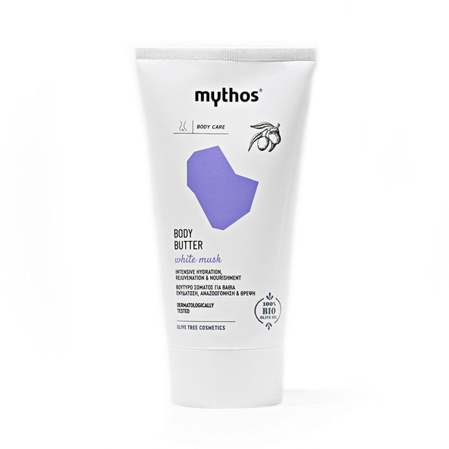 mythos body butter white musk 150mL