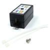 DRUT CAT6 Inline PunchDown Krone Coupler, Cable Joiner for CAT 6 Ethernet Network Cables (black)