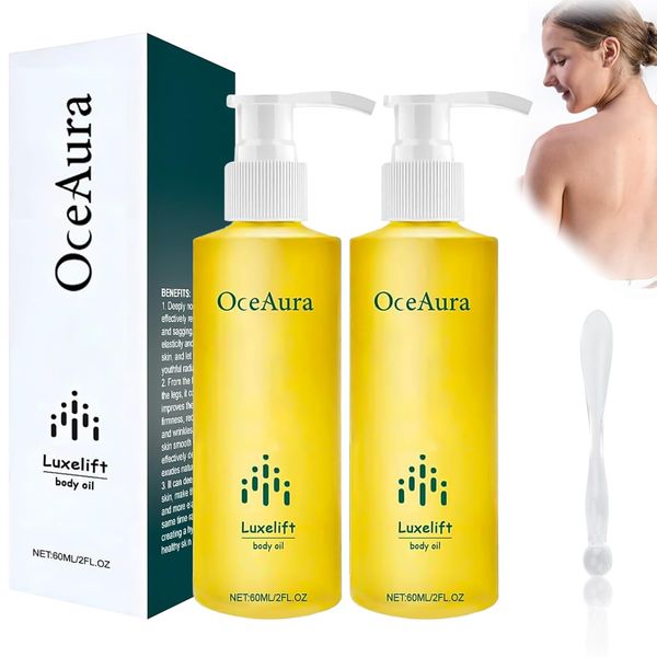 2 Stück Fubsta Skinfirming Rejuvenating Oil, Hautstraffendes Verjüngungsöl,Skin Firming Cream Skin Firming Rejuvenating Serum, Skin Firming Serum Hyaluronic Acid Body Oil Spendet der