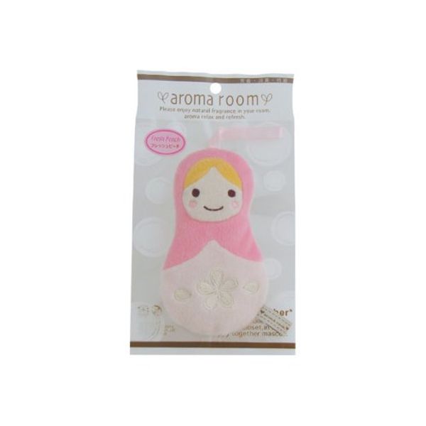 AR-23FP Aroma Matryoshka Sachet Fresh Peach Scent (Pink)