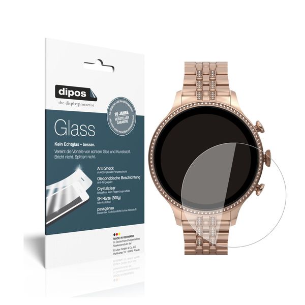 Screen Protector for Fossil Gen 6 (42 mm) Smartwatch Flexible Glass 9H dipos