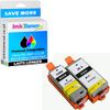 Compatible PGI-35BK / CLI-36 Black & Colour Combo Pack Ink Cartridges (1509B001 & 1511B001)
