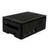 WEIYIXING Raspberry Pi 5 Case, Black ABS Case with Active Cooler Heatsink for Raspberry Pi 5(5B610)