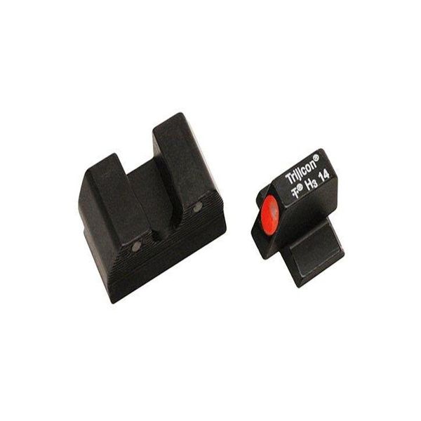 Trijicon FNH 9mm HD Night Sight Set, Orange Front Outline