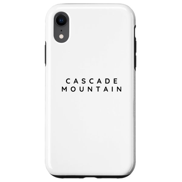 iPhone XR Cascade Mountain Souvenirs / Cascade Mountain Ski Resort Case