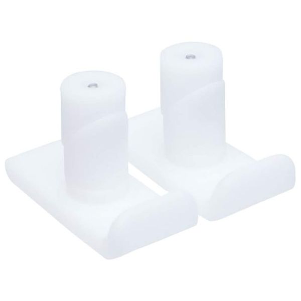 Carex Walker Glides - Universal Walker Skis Glides - Skis for Walkers, Fits Most Walkers, Includes 1 Pair (2 Glides), 1 1/8 Inch