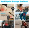 Upgraded 15 PCS Massage Gun Attachments for Hypervolt Go - Versatile Relief