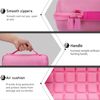 co2CREA Storage Case for JBL Flip6/Flip5/Flip4 Bluetooth Speaker (Hard Case, Pink Hard Case)