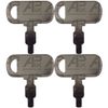 4x Ignition Starter Keys Replacement for Honda Generators Heavy Equipment Tractor Plant