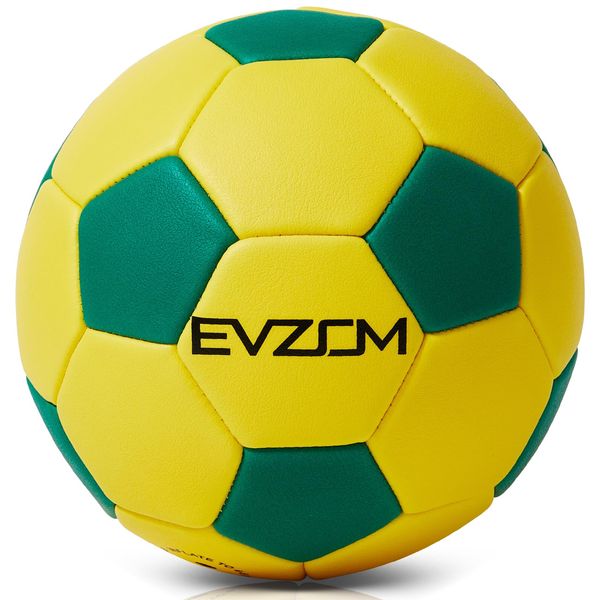 EVZOM Handball, No. 3 Ball, Soft Handball, PU Leather, Elastic, Soft, No. 3 Handball, Practice, Elementary School Students, High School, University, General, Beginners