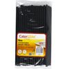 Smooth Compostable Straws Eco Friendly 19cm (Black, 6mm 50pk)