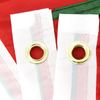Palestine Flag, Palestinian Flag with Brass Eyelets, Polyester, 150 x 90 cm
