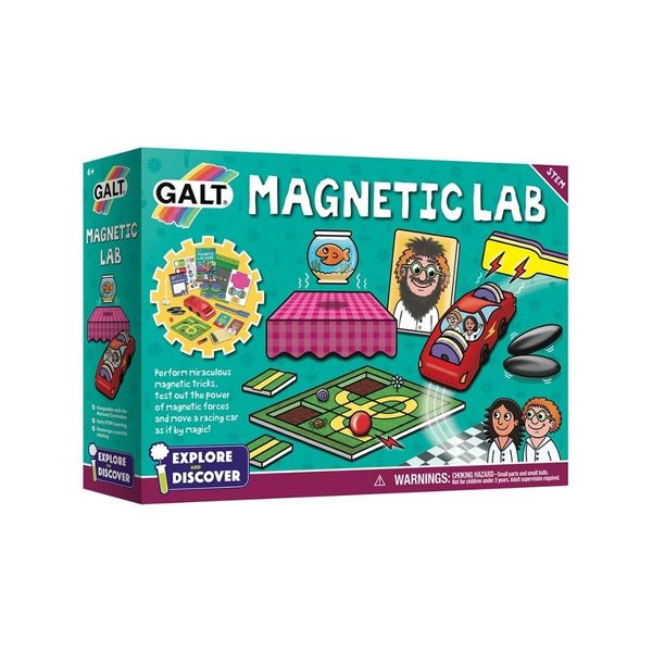 Galt Toys, Magnetic Lab, Science Kit for Kids, Ages 6 Years Plus