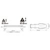ANEX Update type triangle screw driver No. 33