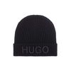 HUGO Men's Beanie Hat, Black (1)