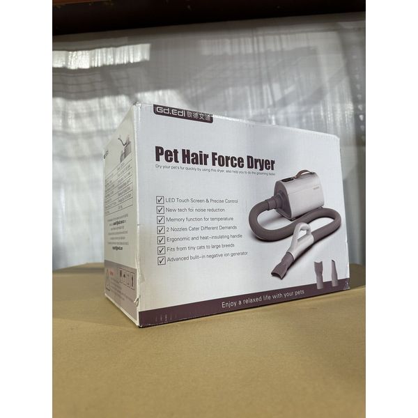 Dog Hair Dryer for Pet Grooming High Velocity Force Blower