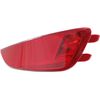 Rear Bumper Reflector Set For 2012-2017 Hyundai Accent CAPA Certified Hatchback