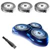 HQ8 Replacement Heads Fit for Philips Shaver Razor Blades New Upgraded Compatible with Norelco Shaver & Aquatec Shavers HQ7100, HQ8160, AT810, PT720, PT860, 8892XL, 3 Pack