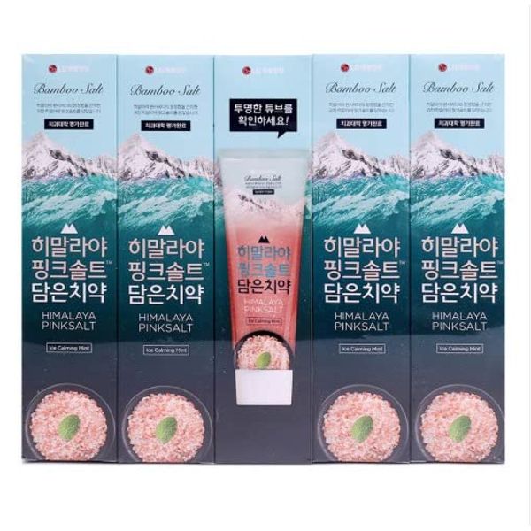 HIMALAYA Himalayan Pink Salt Toothpaste 160GX 5pcs