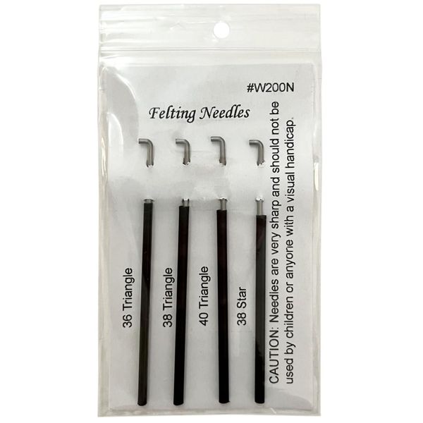 Wistyria Editions W200N Felting Needle, 4-Pack