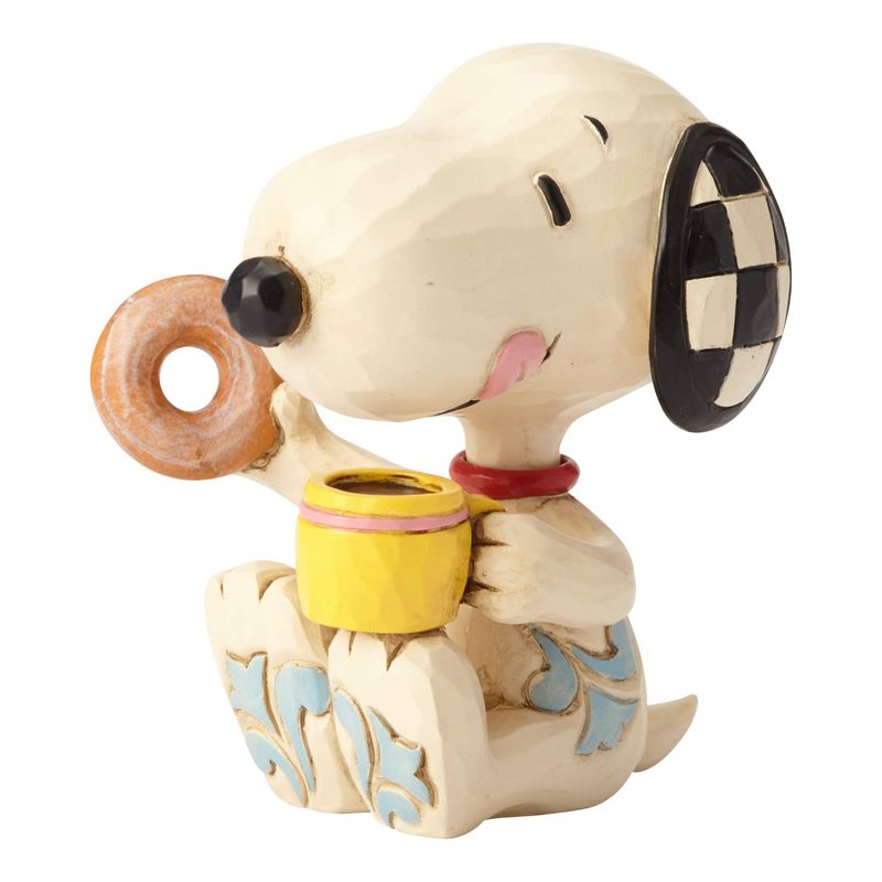 Enesco Ji Shore Peanuts Snoopy con trébol ini figura del día de San