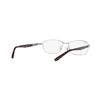 Ray-Ban RX6502D Prescription Glasses, BRUSHED SILVER FRAME / DEMO LENS LENS