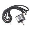 Incremental Rotary Encoder, 600P/R Photoelectric Optical Rotation Encoder 5V-24V 6mm Shaft Voltage Power Supply