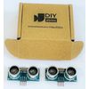 DIYables 2pcs HC-SR04 Ultrasonic Sensor for Arduino, ESP32, ESP8266, Raspberry Pi