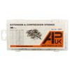 APUK 200 Pcs Extension Tension Compression extended Metal Spring Kit Assorted Box