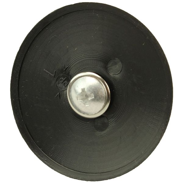 Spares2go Glass Lid Knob for Morphy Richards Sear & Stew 461005 461000 48702 Slow Cooker Pot (Black)