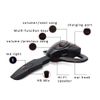 Trucker Bluetooth Headset Wireless Dual Mic Noise Cancelling Earpiece Earbuds