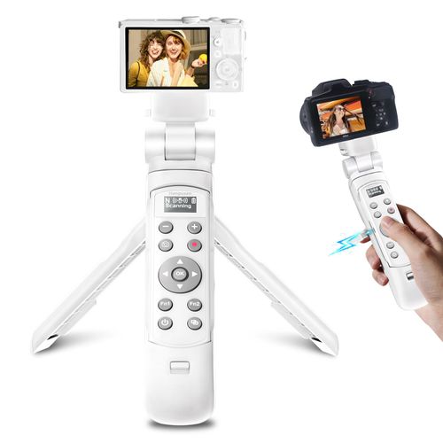 Hanpusen Tripod for Nikon Camera, Shooting Grip with Shutter Release - Tripod Stand with Rechargeable Wireless Remote Control for Vlogging for Nikon Z f/Z5 II/Z50/Z5/Z30/Z6 II/Z7 II/Z50 II/B600/A1000