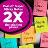 Post it Super Sticky Notes Energy Boost Collection 5x8 Lined 2 Pack