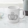 CafePress Security Badge Mug Command 20 oz Ceramic Coffee Mega Mug