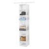 Whitmor 8 Section Accessory Shelves White