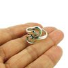 The Mexican Collection Horse Snaffle Bit Equestrian Sterling Silver Wrap Ring (N)