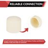 5 Pack EFIELD CTS CPVC Fittings 3/4" Socket Cap, Slip Connection Type