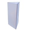 Triangular Menu Stand (A4 Trifold) Bottomless PET Transparent POP Stand Sign Holder