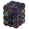 Nebula® 12 mm d6 Primary™/Blue Luminary™ Dice Block (36 dice)