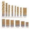 99PCS Twist Drill Bit Set 1.5mm-10mm Titanium Coating HSS Bits Metal Tools DIY