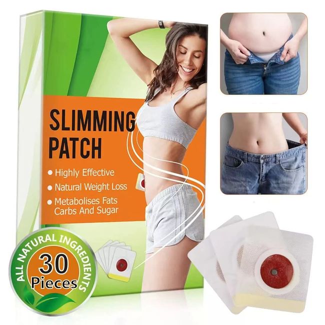 Slimming Patch 30pcs Weight Loss Slim Patch Navel Sticker Slimming